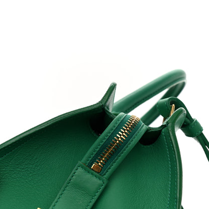 Saint Laurent Calfskin Small Classic Y Cabas Green 15 of 15