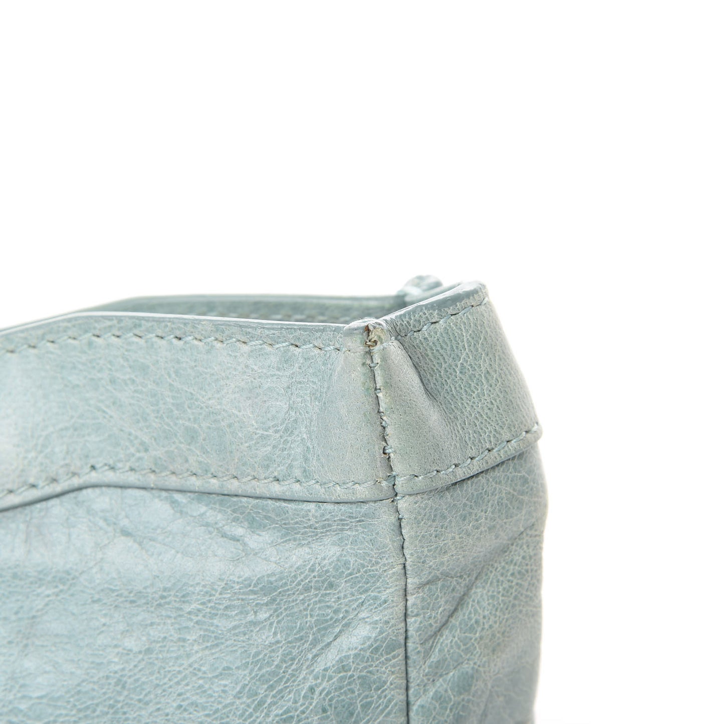 Chevre Porte Toilette Makeup Clutch Sky Blue
