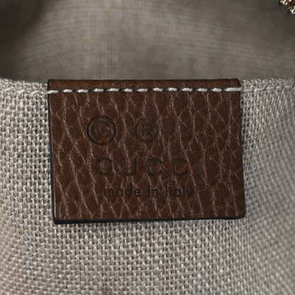 Gucci Monogram Mini Bree Messenger Bag Beige Tabacco 6 of 9