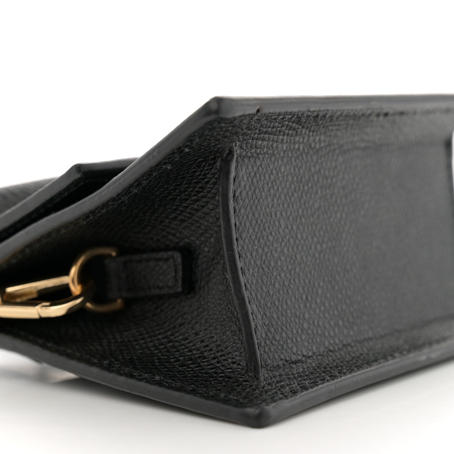 Jacquemus Grained Calfskin Le Chiquito Black 8 of 9