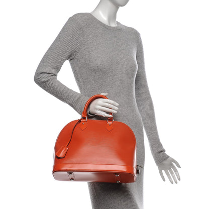 Louis Vuitton Epi Alma MM Piment 2 of 6