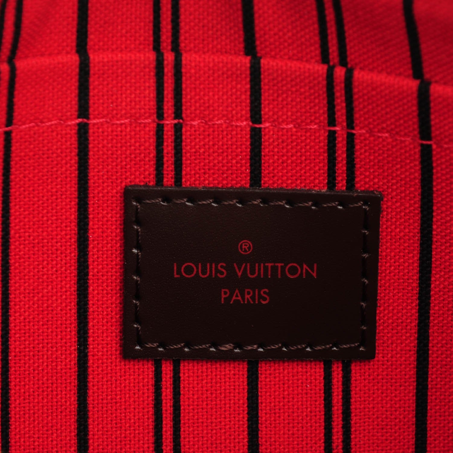 Louis Vuitton Damier Ebene Neverfull MM GM Pochette 6 of 8