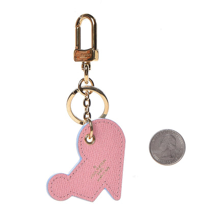 Louis Vuitton Calfskin Monogram Summer Feel Bag Charm Key Holder 2 of 4