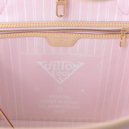 Louis Vuitton Monogram Giant By The Pool Neverfull MM Light Pink 7 of 15