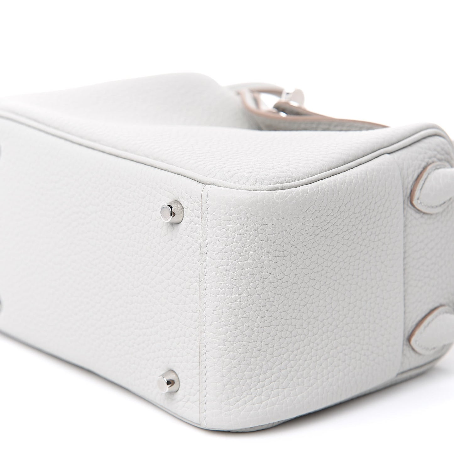 Taurillon Clemence Mini Lindy 20 Gris Perle