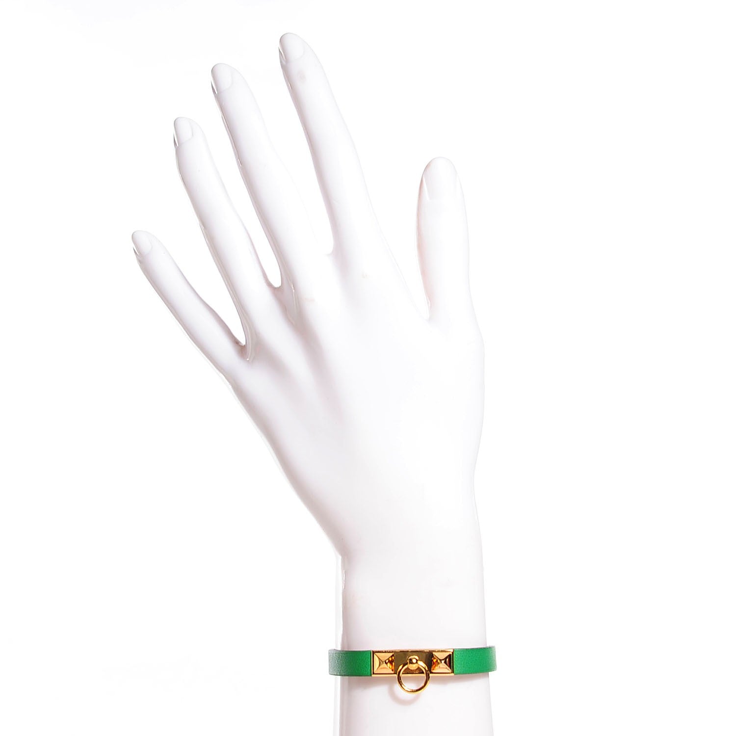 Hermes Veau Swift Micro Rivale Bracelet S Bambou 2 of 8