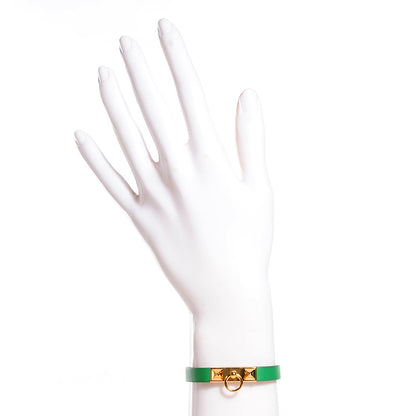 Hermes Veau Swift Micro Rivale Bracelet S Bambou 2 of 8