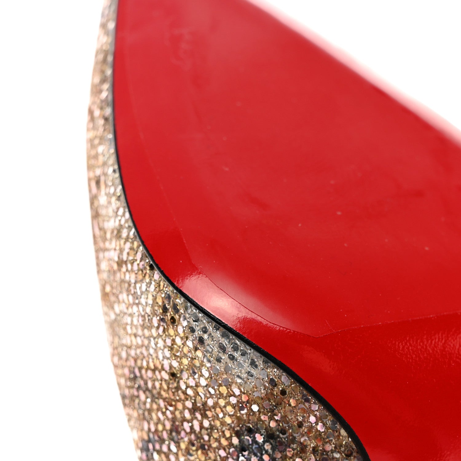 Christian Louboutin Glitter Sirene So Kate 120 Pumps 37.5 Gold 11 of 17