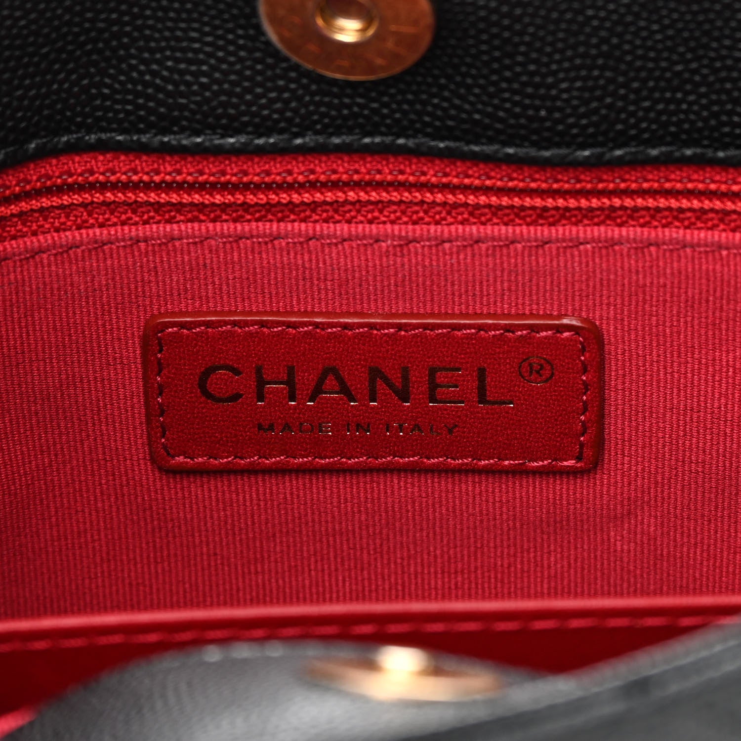 Chanel Caviar Quilted Wavy CC Hobo Black 6 of 11