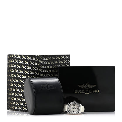 Breitling Stainless Steel Calfskin Diamond Mother of Pearl 36mm Galactic Automatic Watch A37330 5 of 5