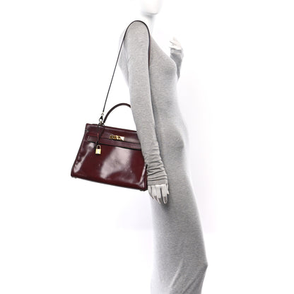 Hermes Box Kelly Retourne 32 Rouge H 2 of 13