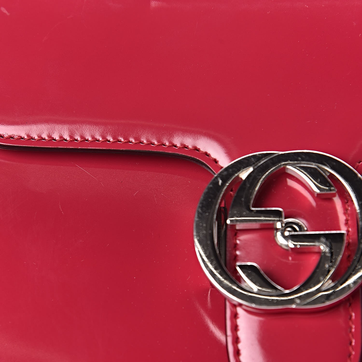 Gucci Shade Lux Calfskin Small Interlocking G Shoulder Bag Petunia 11 of 15