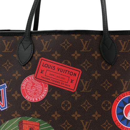 Louis Vuitton Monogram My LV World Tour Neverfull MM 8 of 10