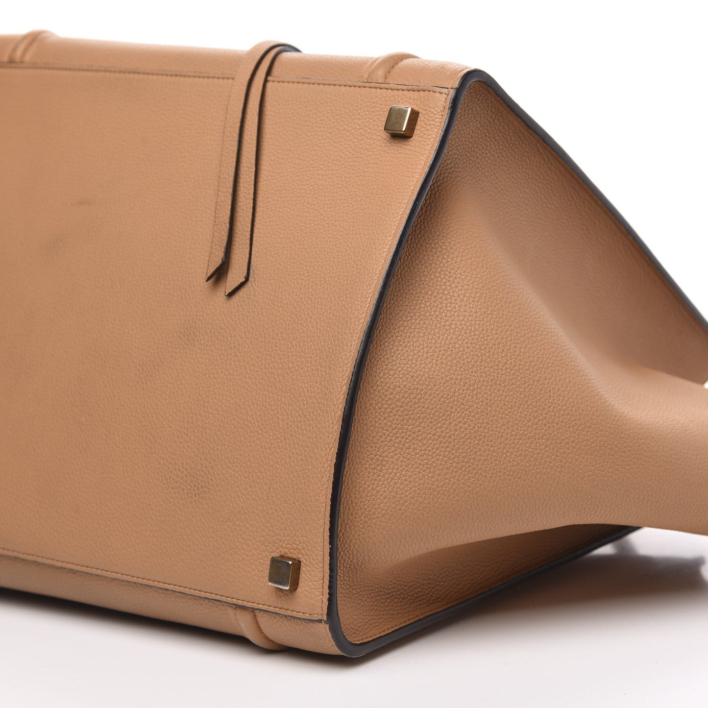 Baby Grained Calfskin Medium Phantom Luggage Camel