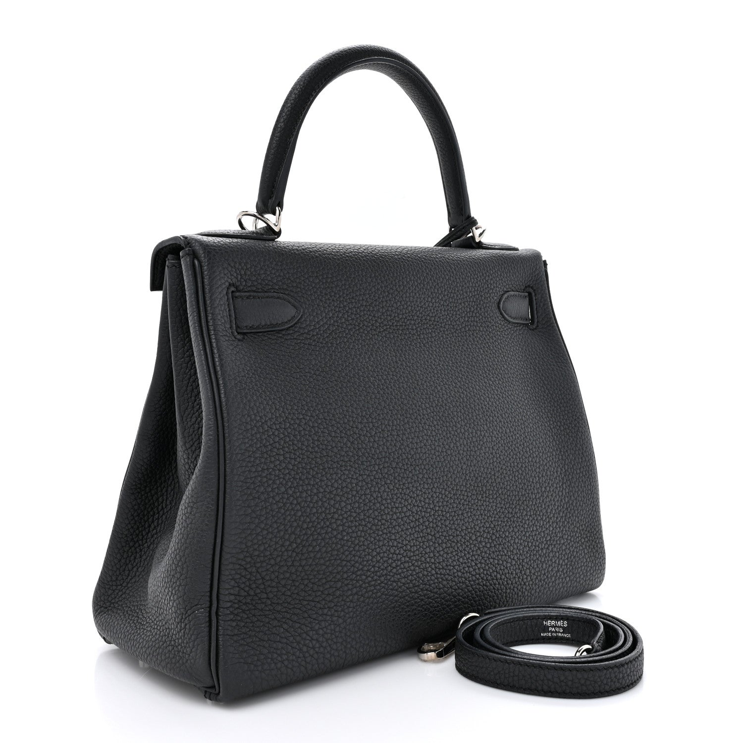Hermes Togo Kelly Retourne 28 Black 3 of 10