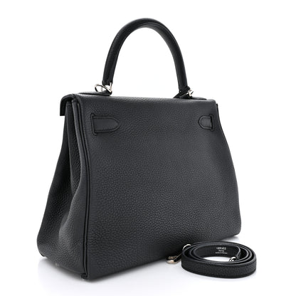 Hermes Togo Kelly Retourne 28 Black 3 of 10
