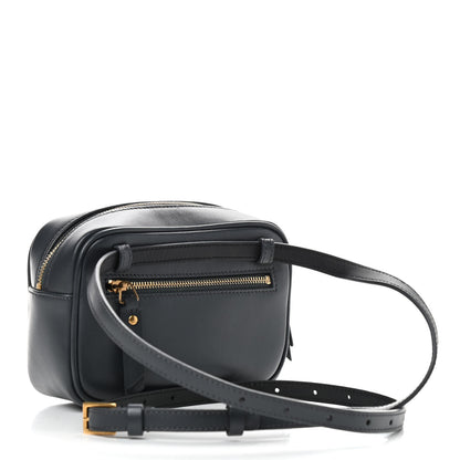 Saint Laurent Calfskin Matelasse Monogram Lou Belt Bag Smog 3 of 9