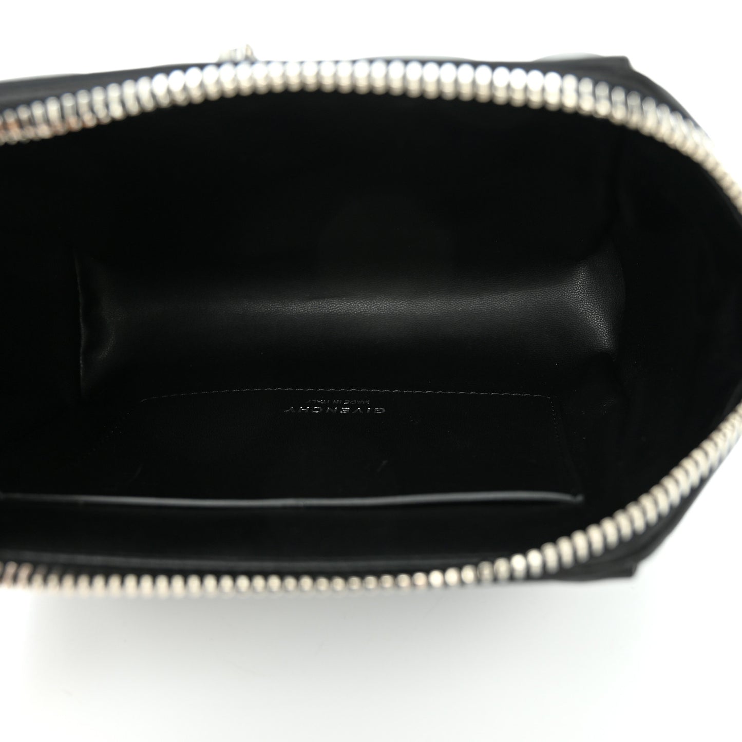 Lambskin XS Lock Antigona Shoulder Bag Black