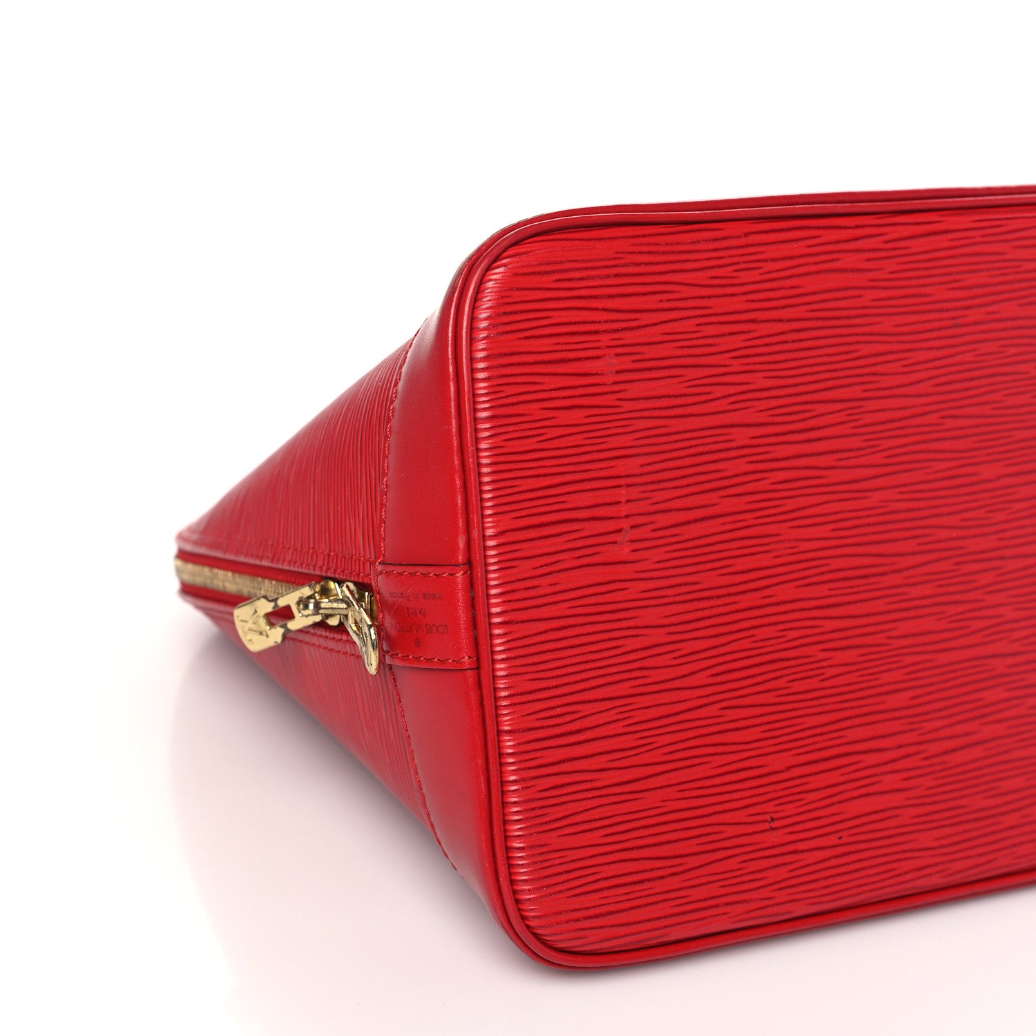 Louis Vuitton Epi Alma PM Castillan Red 8 of 9