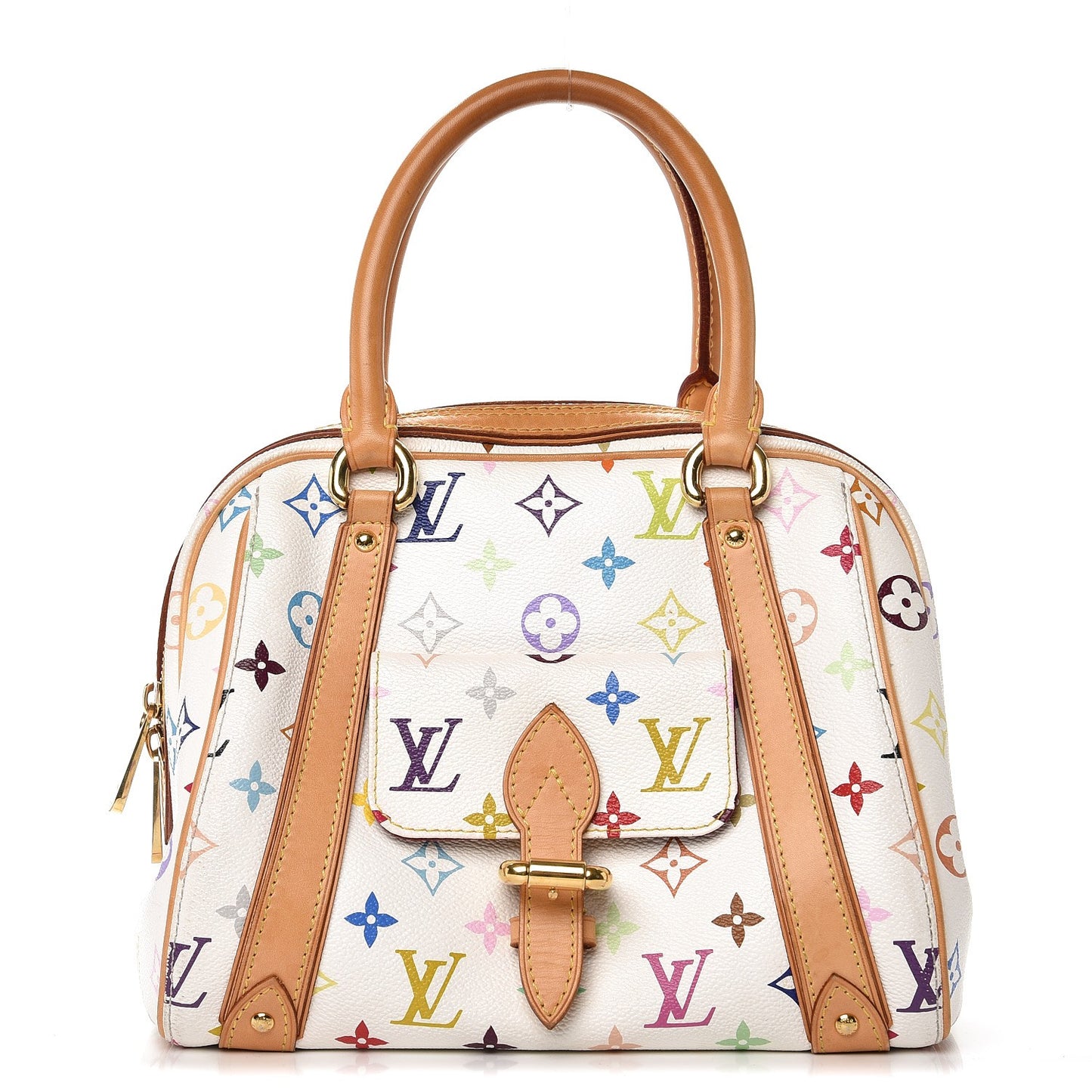 Monogram Multicolor Priscilla White