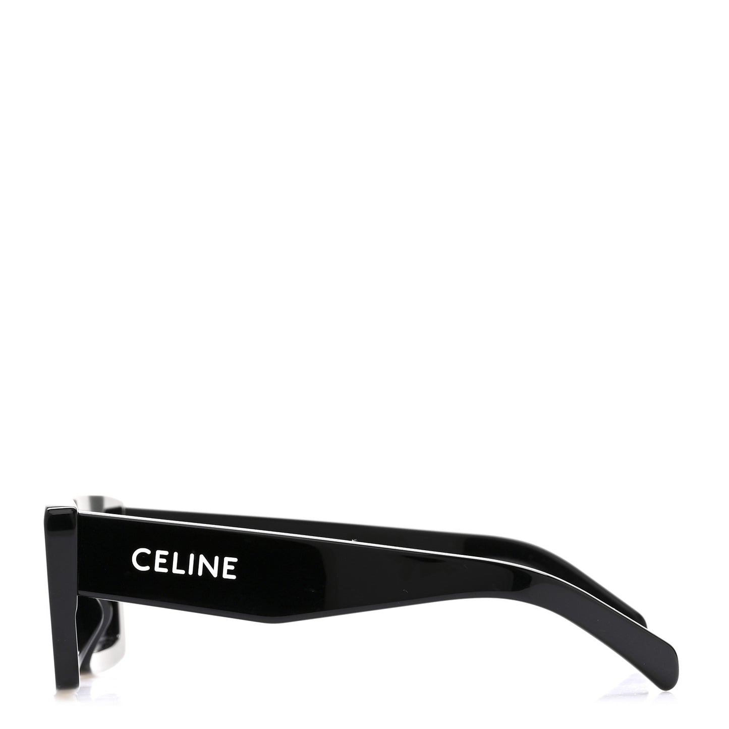 Acetate Monochroms Square Sunglasses CL40214U Black