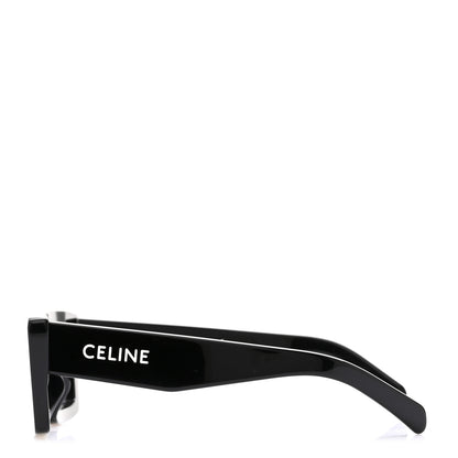 Celine Acetate Monochroms Square Sunglasses CL40214U Black 2 of 6