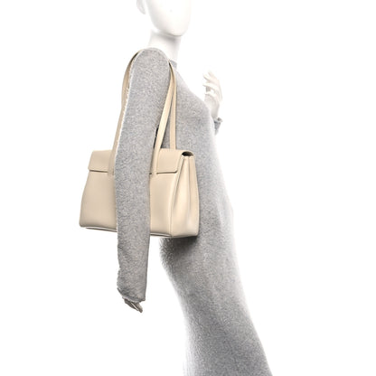 Celine Calfskin Medium Soft 16 Bag Light Grey 2 of 13