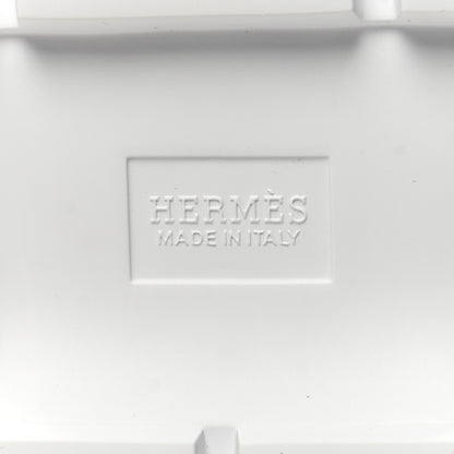 Hermes Calfskin Parachute Fresh Ankle Boots 39 White 7 of 9