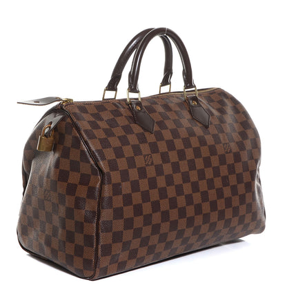 Louis Vuitton Damier Ebene Speedy 35 3 of 7