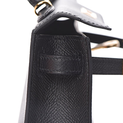 Hermes Epsom Mini Kelly Sellier 20 Black 24 of 31