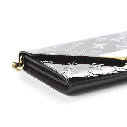 Louis Vuitton Vernis Mira MV Chain Wallet Amarante 6 of 11