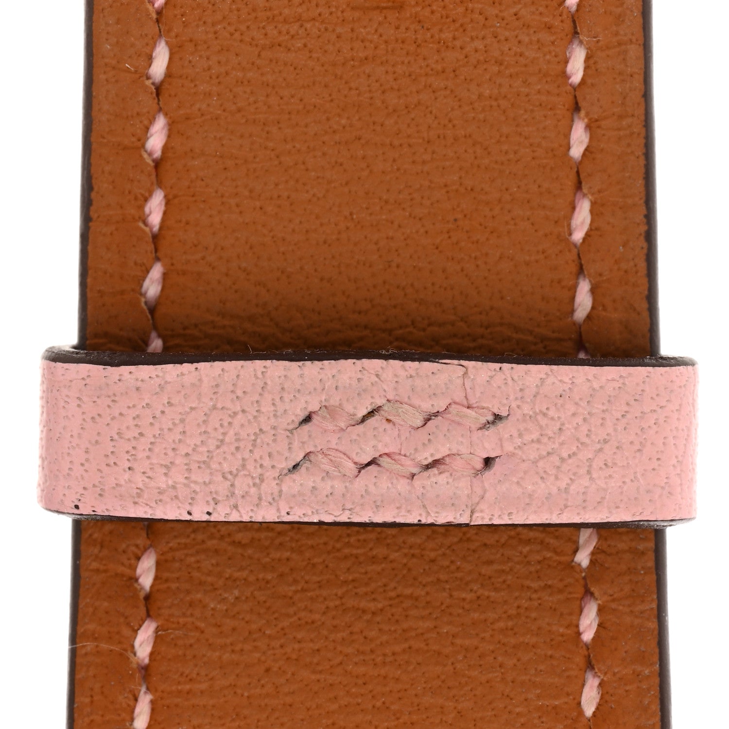 Hermes Swift Heure H Hour Watch Strap Rose Sakura 6 of 8