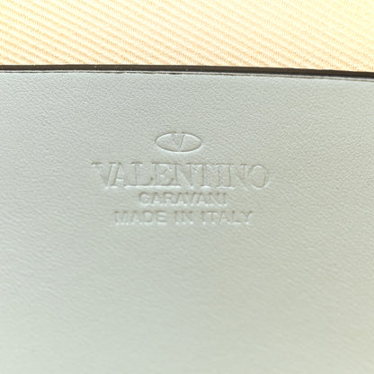 Valentino Garavani Vitello Small Logo Go Crossbody Bag Blue 6 of 9
