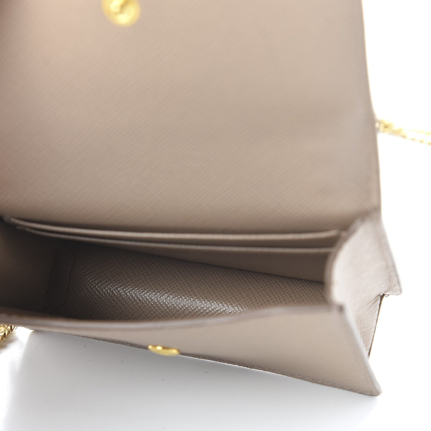 Saffiano Card Holder With Chain Cammeo