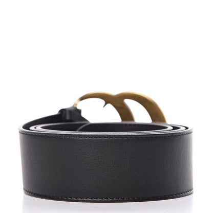 Gucci Calfskin Double G 40mm Belt 75 30 Black 3 of 6