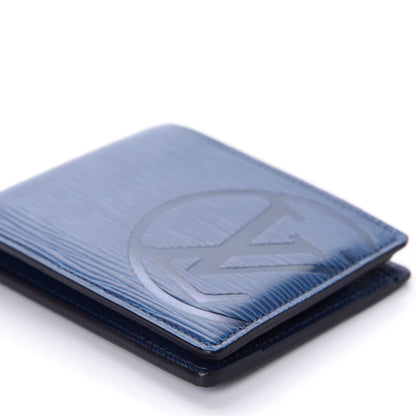 Louis Vuitton Epi Initials Multiple Wallet Cobalt 6 of 8