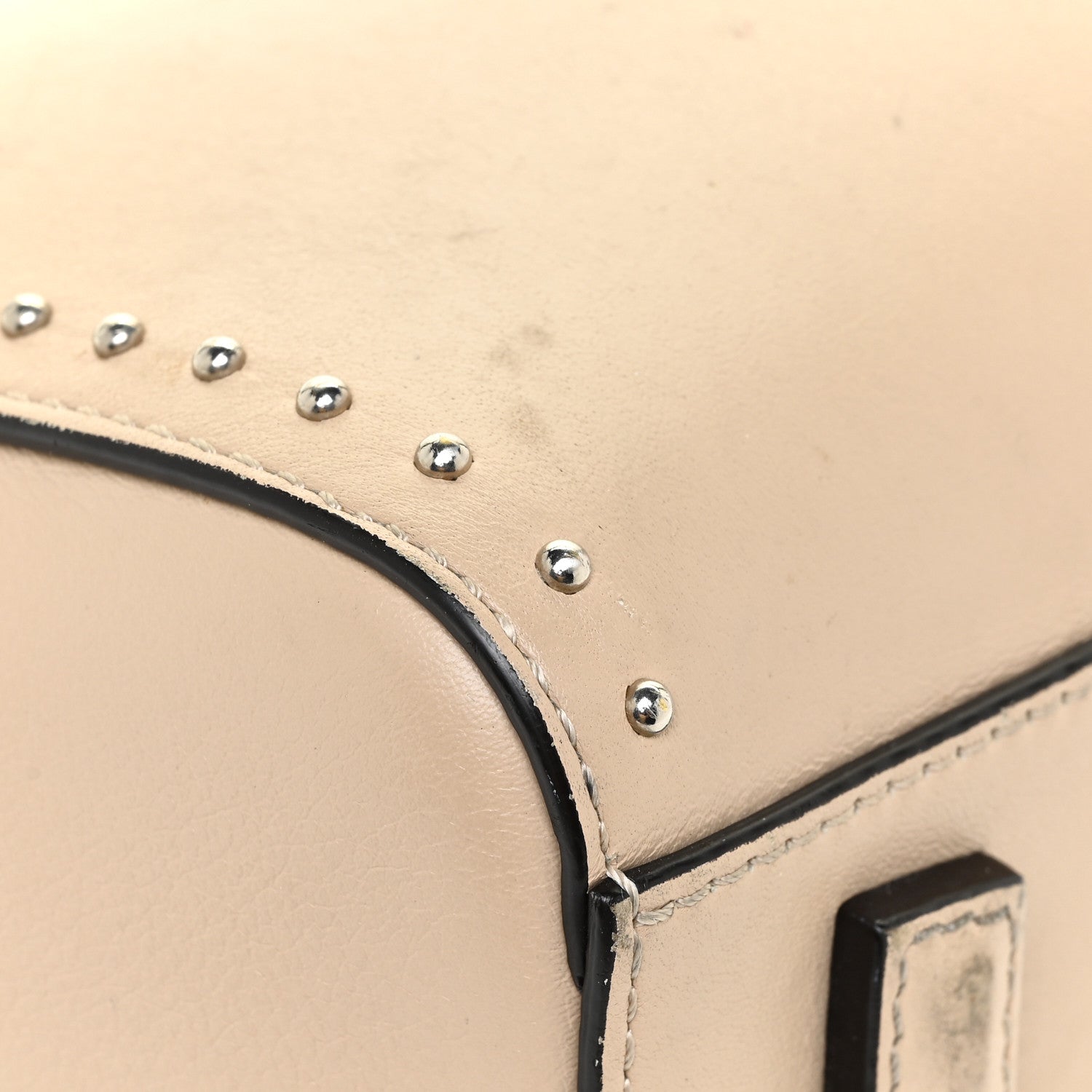 Givenchy Calfskin Mini Studded Antigona Beige Buff 11 of 27