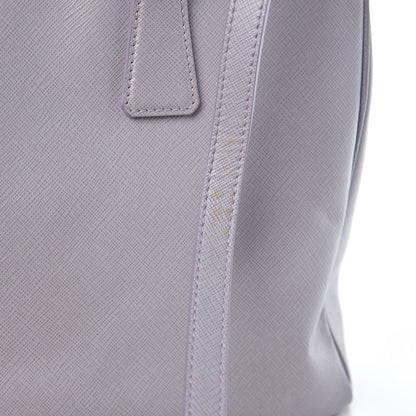 Prada Saffiano Medium Galleria Double Zip Tote Glicine 17 of 18