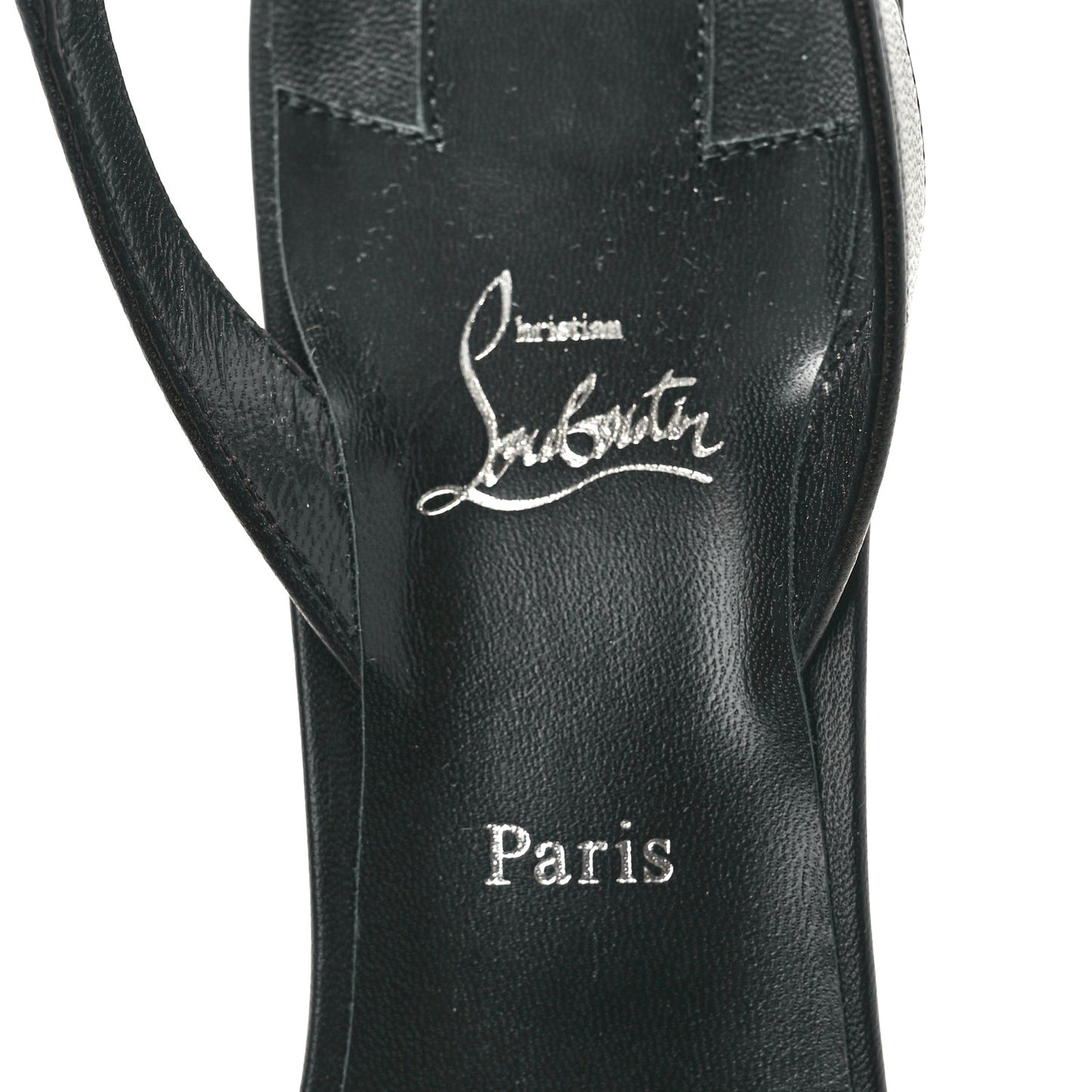 Calfskin O Kate Slingback 100 Pumps 39.5 Black
