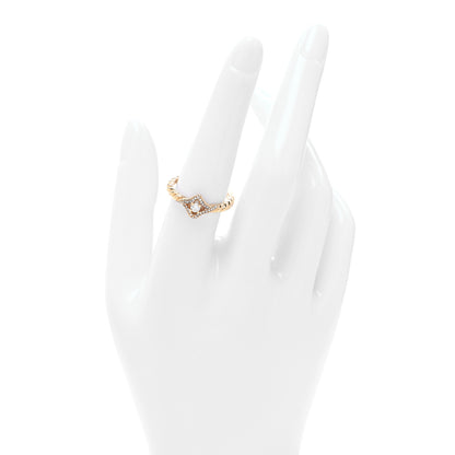David Yurman 18K Yellow Gold Diamond 9mm Venetian Quatrefoil Ring 56 7.5 2 of 4