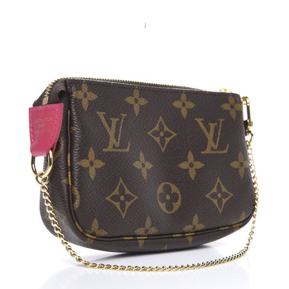 Louis Vuitton Monogram 2020 Christmas Animation Roller Coaster Mini Pochette Accessories Pivoine 2 of 8