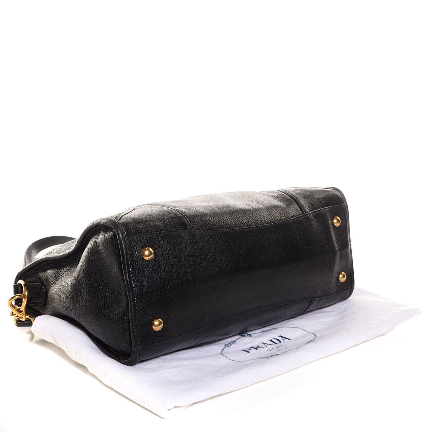 Cervo Antik Shopping Satchel Black