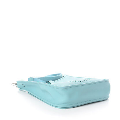 Hermes Epsom Evelyne III GM Bleu Atoll 3 of 9