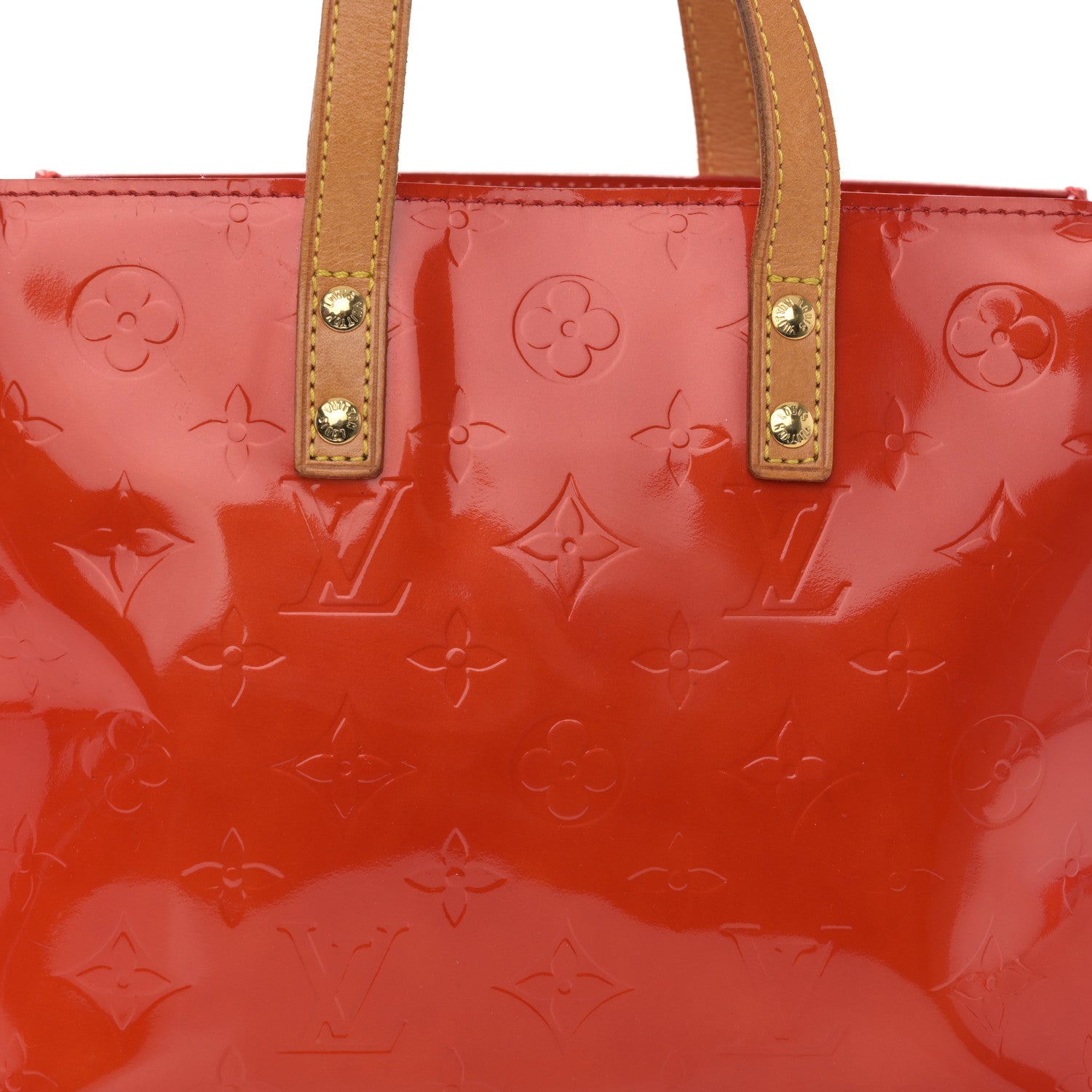 Louis Vuitton Vernis Reade PM Rouge 7 of 10