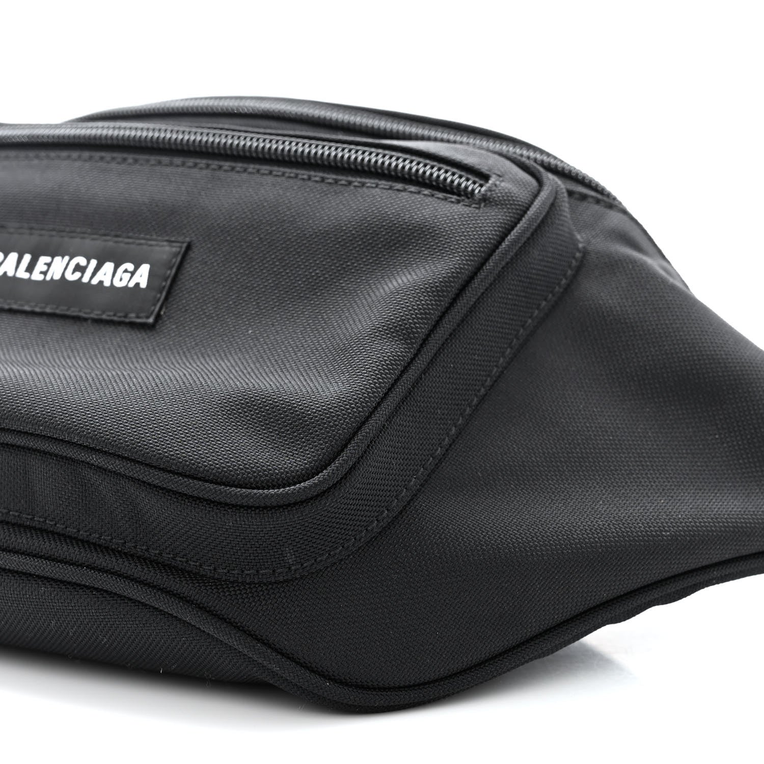 Balenciaga Recycled Casual Nylon Explorer Beltpack Black 10 of 10