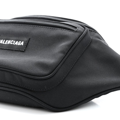 Balenciaga Recycled Casual Nylon Explorer Beltpack Black 10 of 10