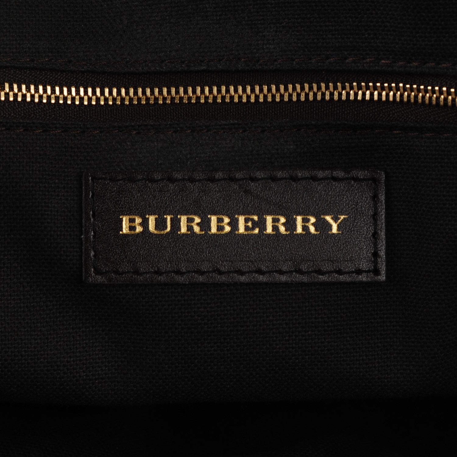 Burberry Haymarket Check Medium Primrose Tote Chocolate 6 of 7