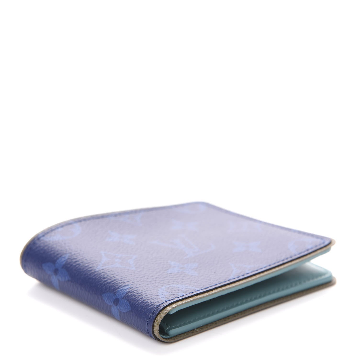 Louis Vuitton Monogram Outdoor Slender Wallet Pacific Blue 4 of 6