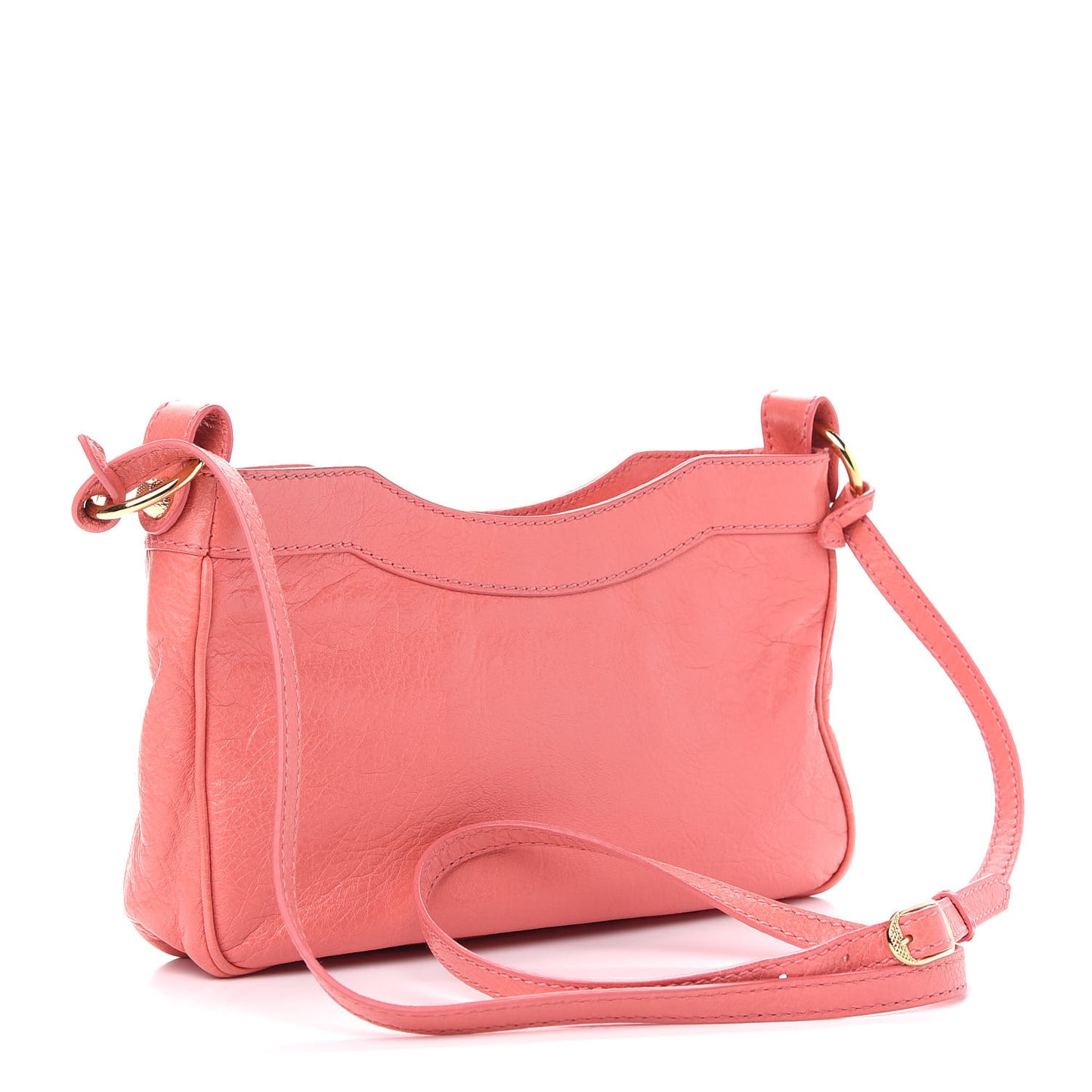 Agneau Giant 12 Gold Hardware Hip Rose Azalee