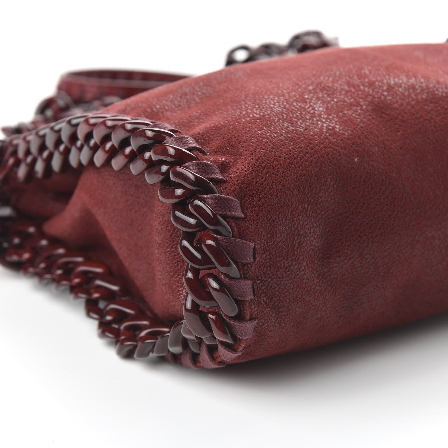 Stella McCartney Shaggy Deer Mini Candy Falabella Ruby 6 of 9